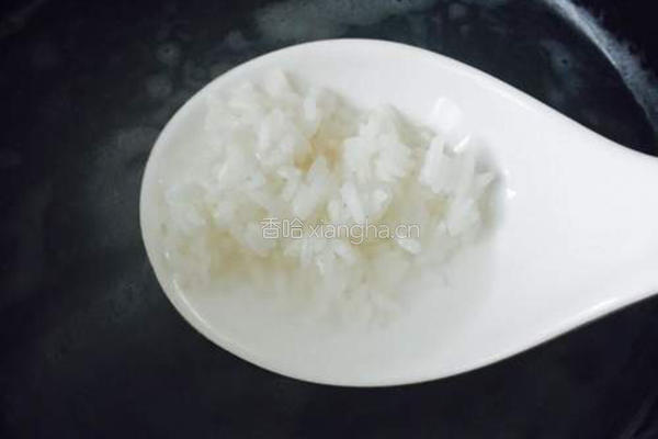 青菜瘦肉粥的做法图解3