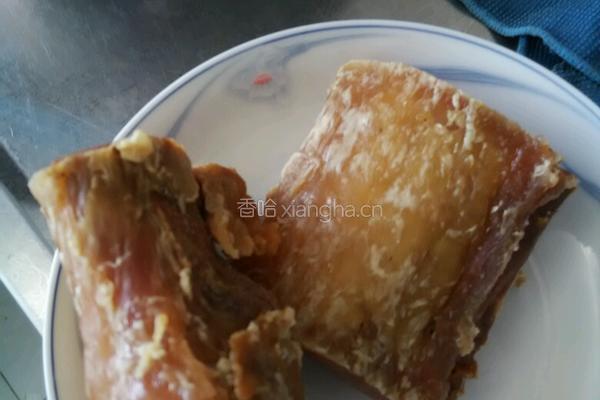 炒里脊腊肉的做法图解1