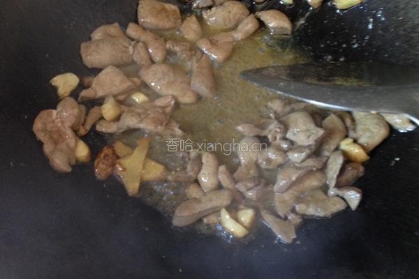 洋葱炒猪肝的做法图解5