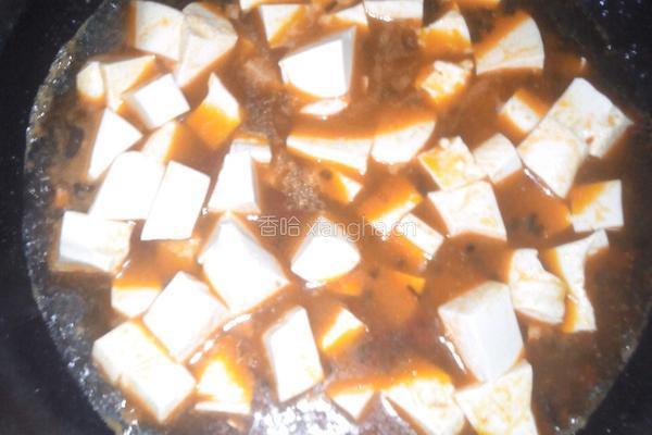 红烧豆腐的做法图解4