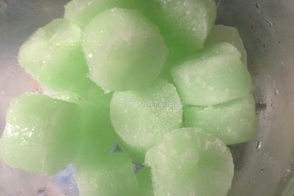 蜜豆果仁沙冰的做法图解4
