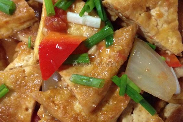 西红柿烧油豆腐的做法图解9