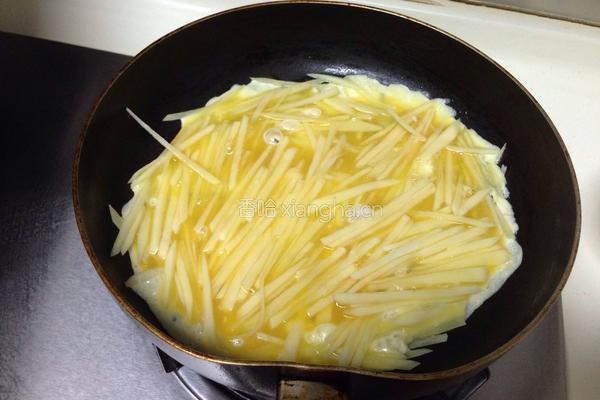 香煎土豆饼的做法图解6