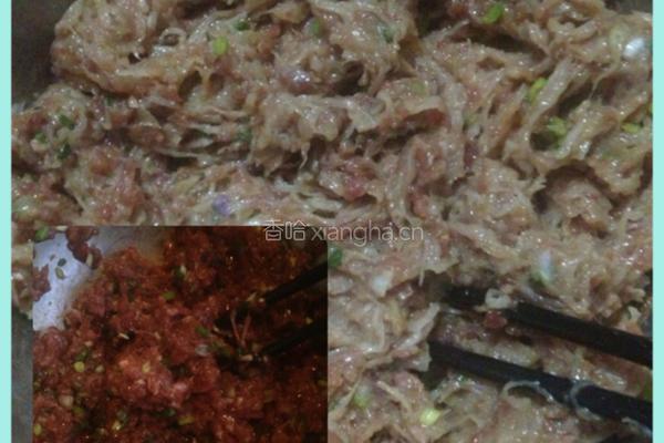 牛肉萝卜包子的做法图解6