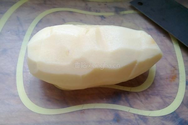 十分钟自制大薯条的做法图解1