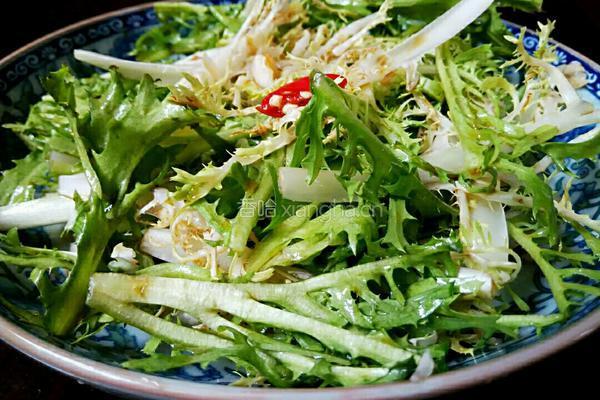 凉拌苦菊的做法图解6