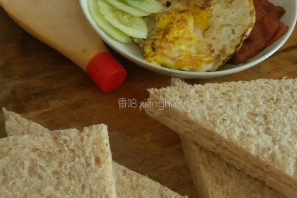 简易豪华版三明治的做法图解9