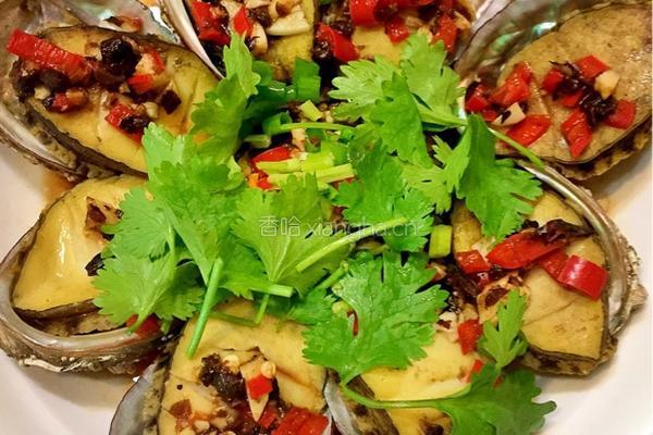豆豉蒸鲍鱼