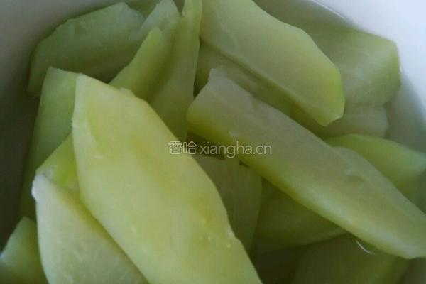 煮洋瓜的做法图解3