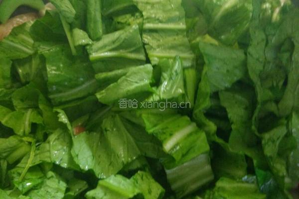 香菇包介炒火腿的做法图解7