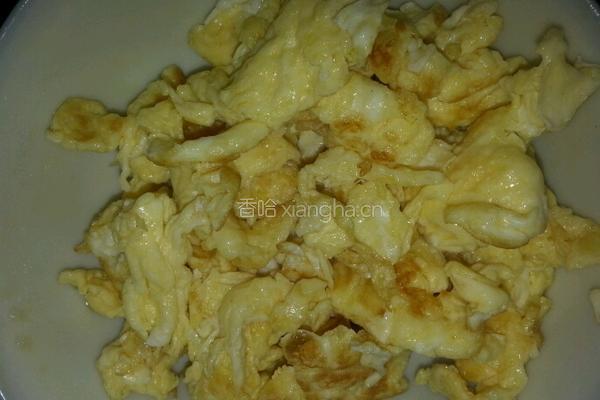 银芽鸡蛋炒饼的做法图解3
