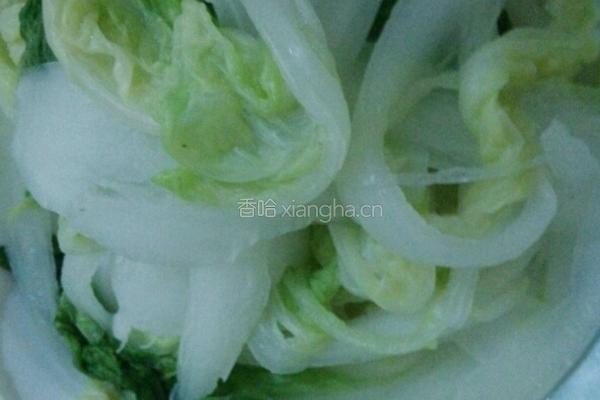 响油白菜的做法图解3