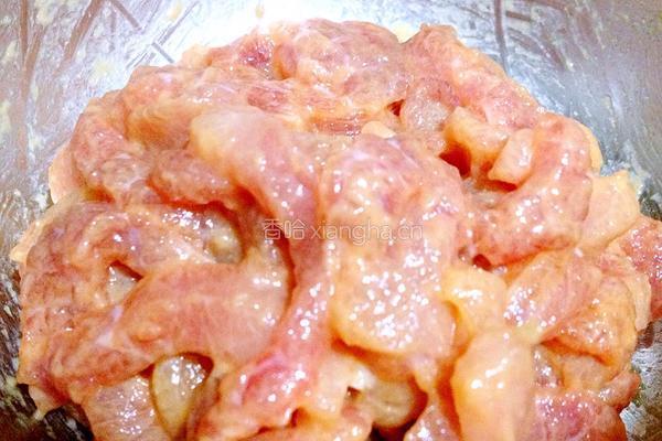 蒜薹肉丝的做法图解1