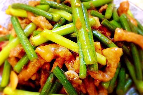 蒜薹肉丝的做法图解7