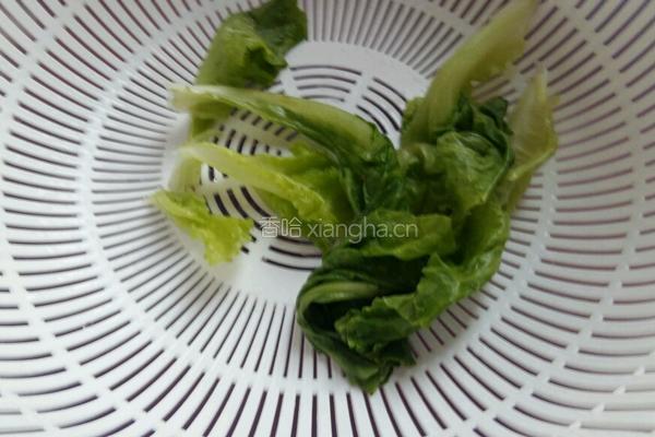 西红杮生菜木耳鸡蛋汤的做法图解3