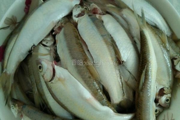 香酥小野鱼的做法图解1