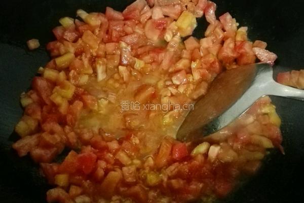 蕃茄煮花菜的做法图解5