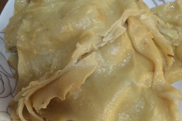 排骨炖豆角，烀饼。的做法图解4