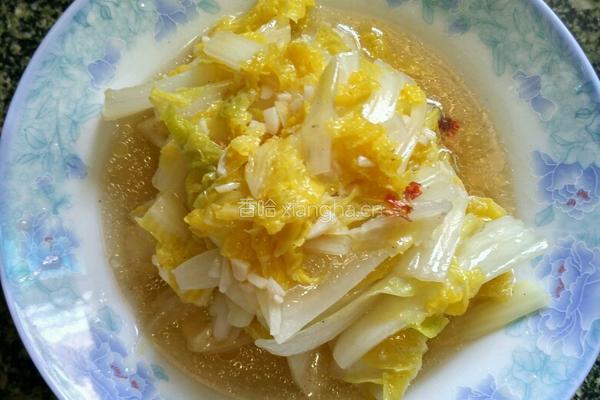 清炒娃娃菜的做法图解3