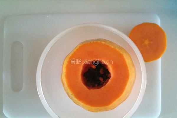 木瓜牛奶冻的做法图解4