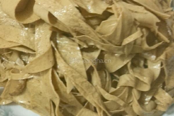 凉拌豆皮的做法图解4