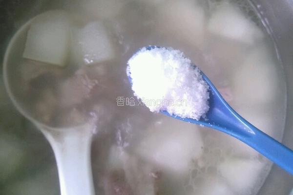 排骨眉豆冬瓜汤的做法图解7