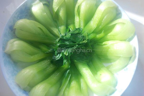 香菇油菜的做法图解6