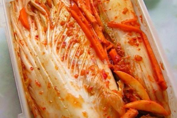 韩式辣白菜的做法图解5