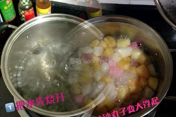 果汁丸子的做法图解2