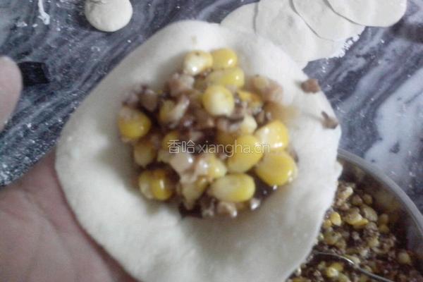 玉米冬菇猪肉包的做法图解23