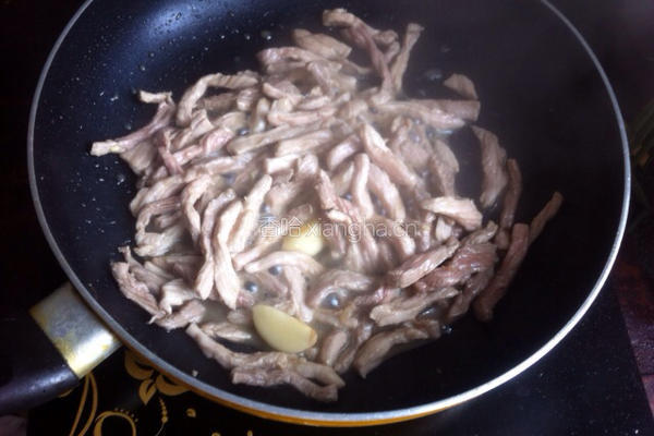 尖椒肉丝的做法图解5
