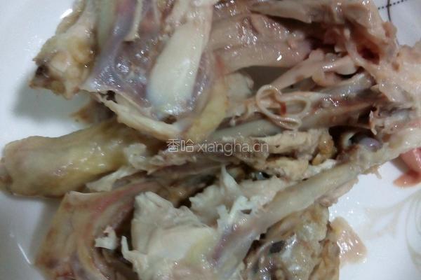 回味手撕鸡的做法图解7