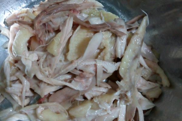 回味手撕鸡的做法图解8