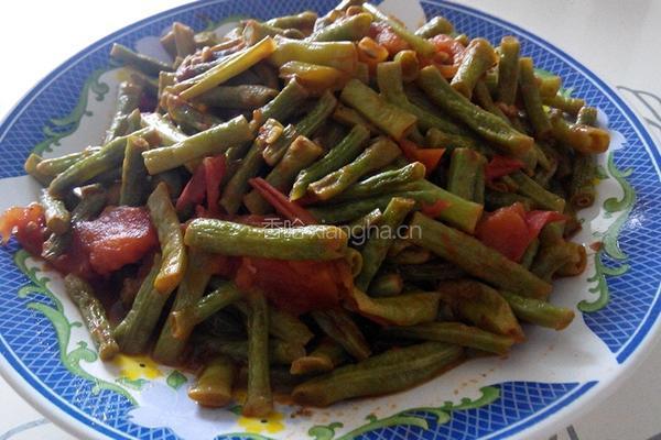 西红柿炒豆角