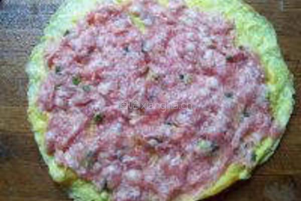 鲜肉蛋卷的做法图解4