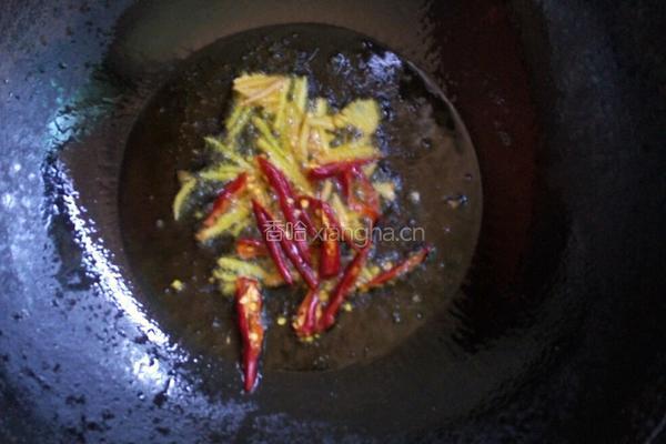 炒狗爪豆的做法图解7