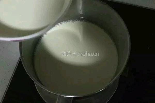椰蓉牛奶小方的做法图解4