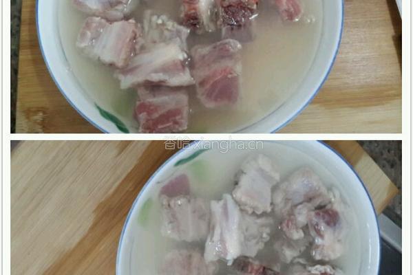 清热润肺排骨汤的做法图解3