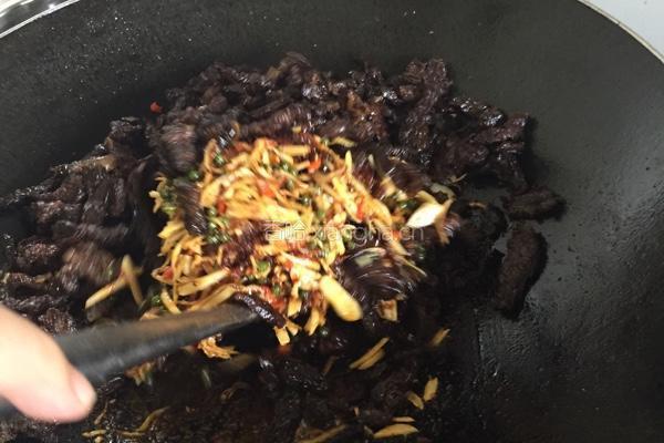 香辣牛肉干的做法图解7