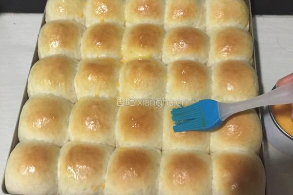 红豆奶香小餐包（面包机揉面版）的做法图解7