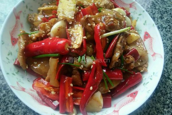 农家小炒肉的做法图解5