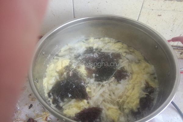  紫菜蛋汤的做法图解4