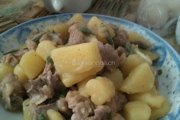 土豆炖排骨的做法图解8