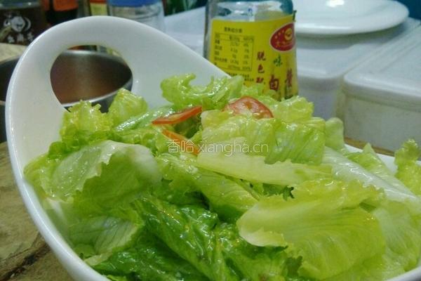 呛生菜的做法图解10