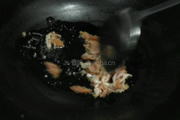 板筋肉炒苦瓜#有奖征文#的做法图解3