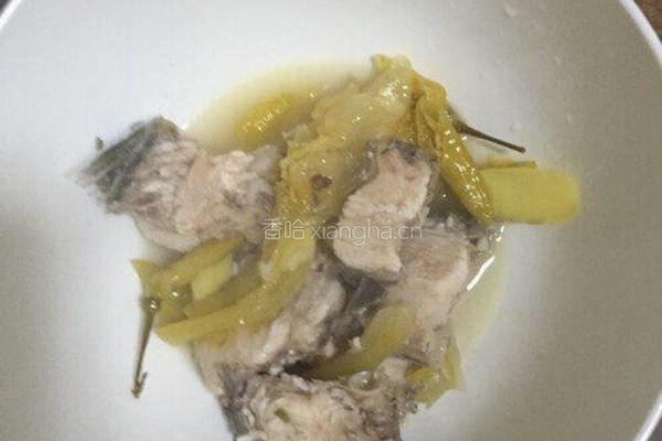 酸菜鱼的做法图解8