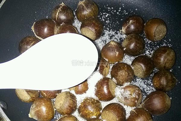 糖焗栗子的做法图解3
