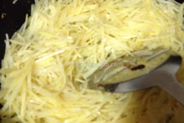 醋香土豆肉丝的做法图解6