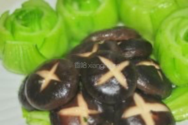 香菇青菜完美搭配的做法图解8