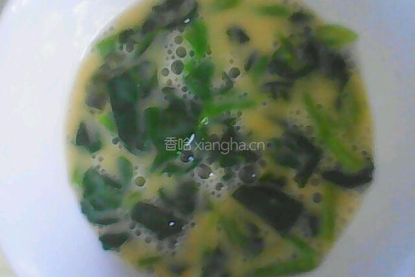 菠菜鸡蛋卷的做法图解5